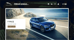 Desktop Screenshot of jaguar.ferrarigiorgio.it