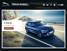 Tablet Screenshot of jaguar.ferrarigiorgio.it